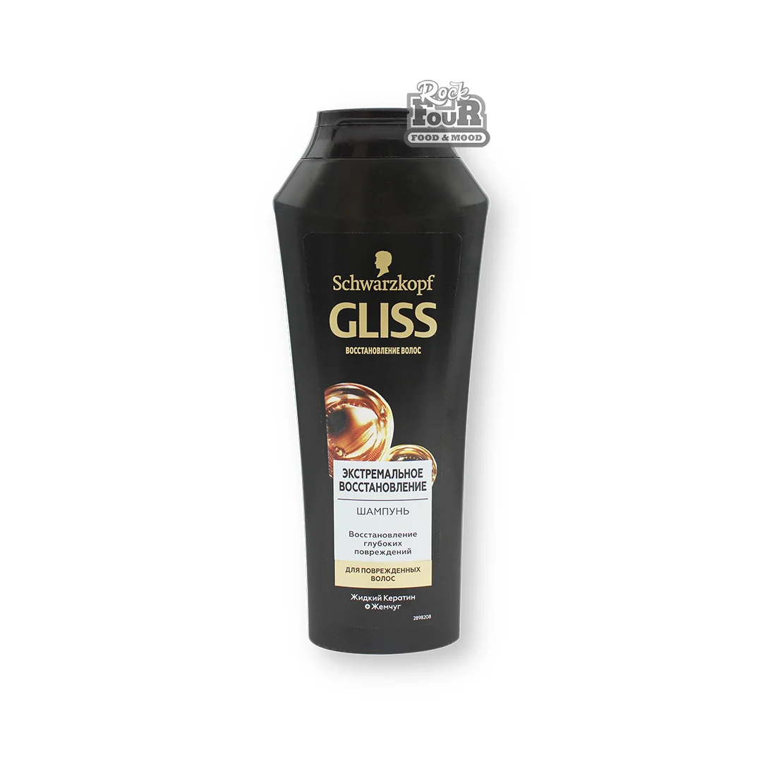 Shampoo for damaged hair "Schwarzkopf Gliss Extreme restoration" 250ml